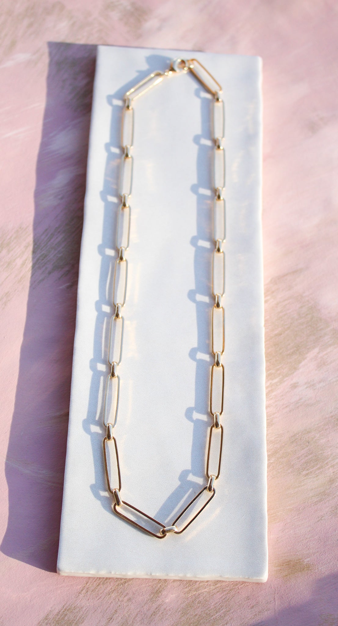 Cammie Paperclip Necklace
