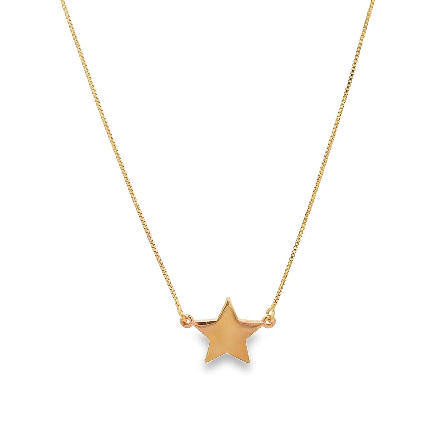 Gold Star Pendant Necklace