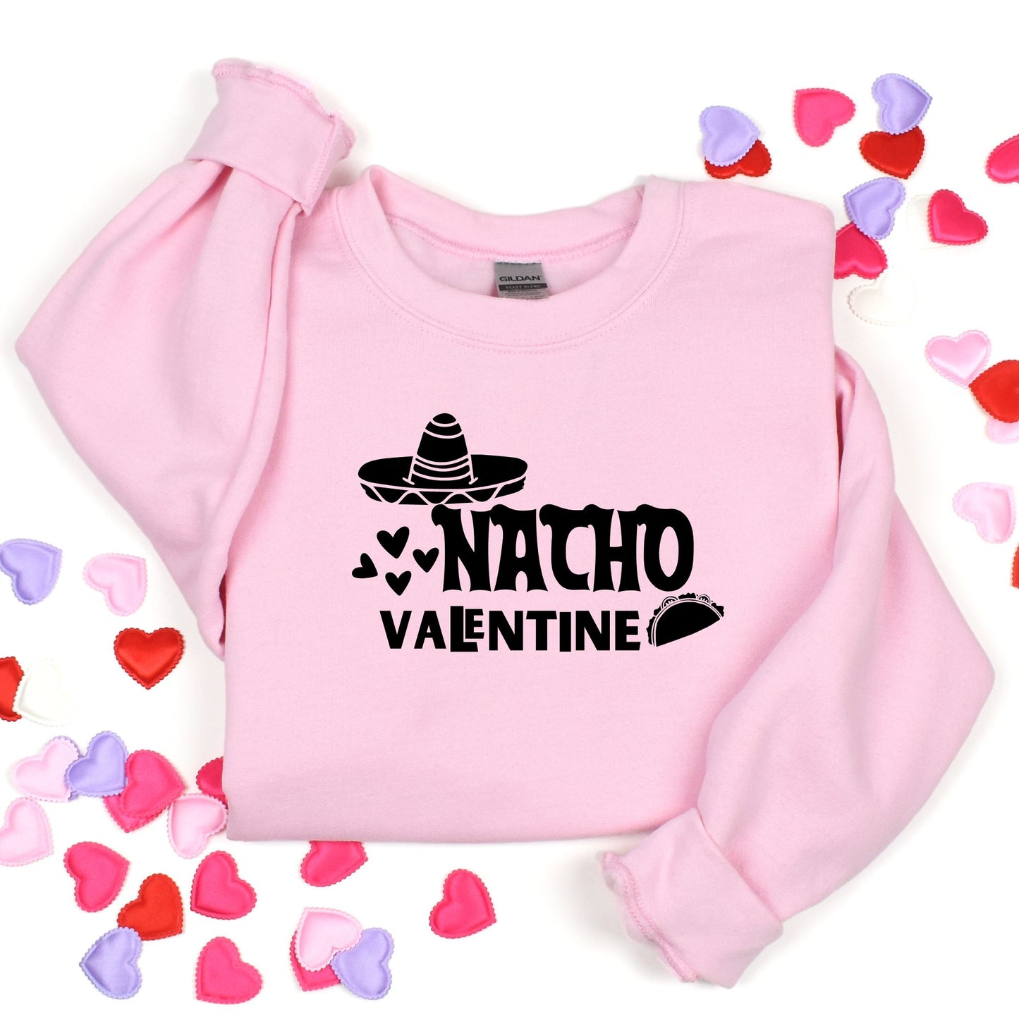 Nacho Valentine Crewneck Sweatshirt