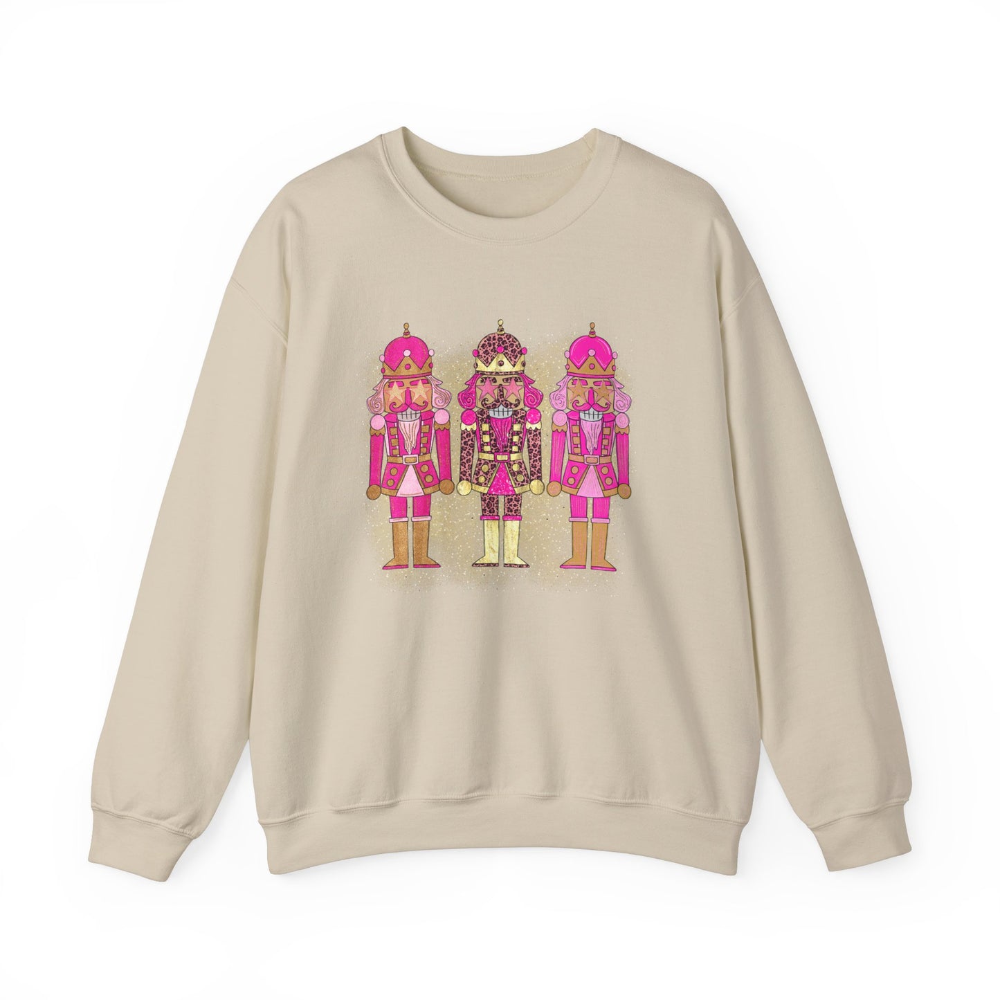 Nutcracker Inspired Unisex Crewneck Sweatshirt - Festive Holiday Apparel