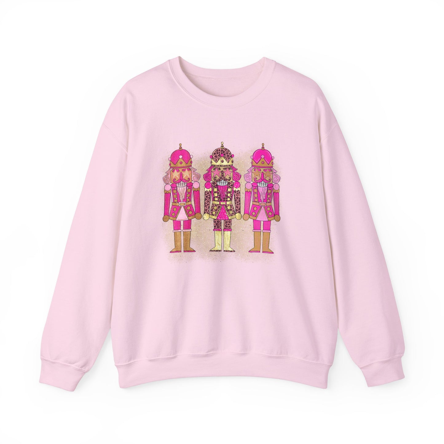 Nutcracker Inspired Unisex Crewneck Sweatshirt - Festive Holiday Apparel