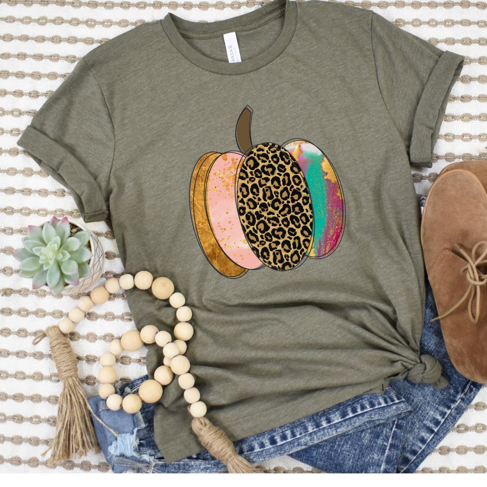 Scrappy Pumpkin Short Sleeve Tee