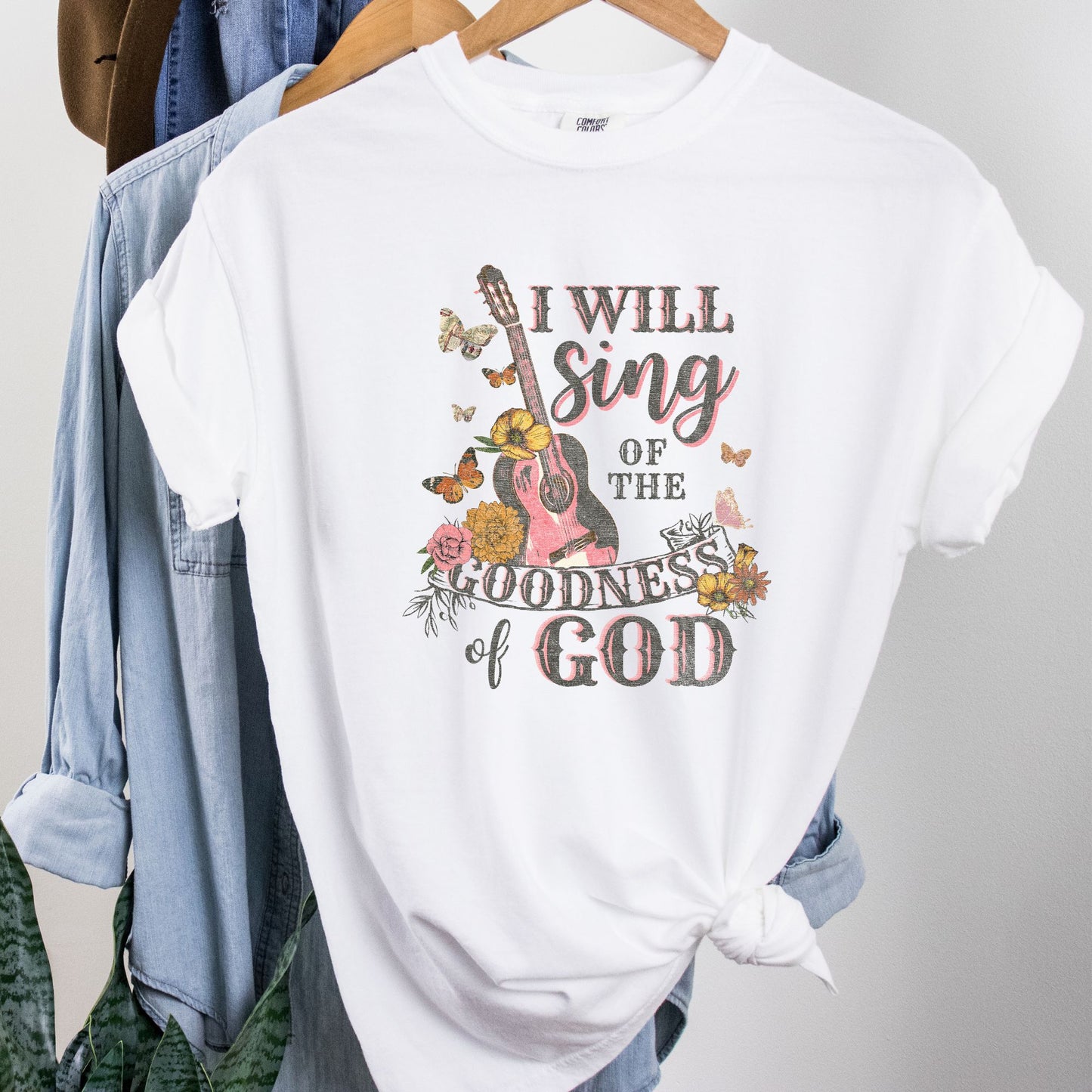 I Will Sing Short Sleeve Tee Shirt