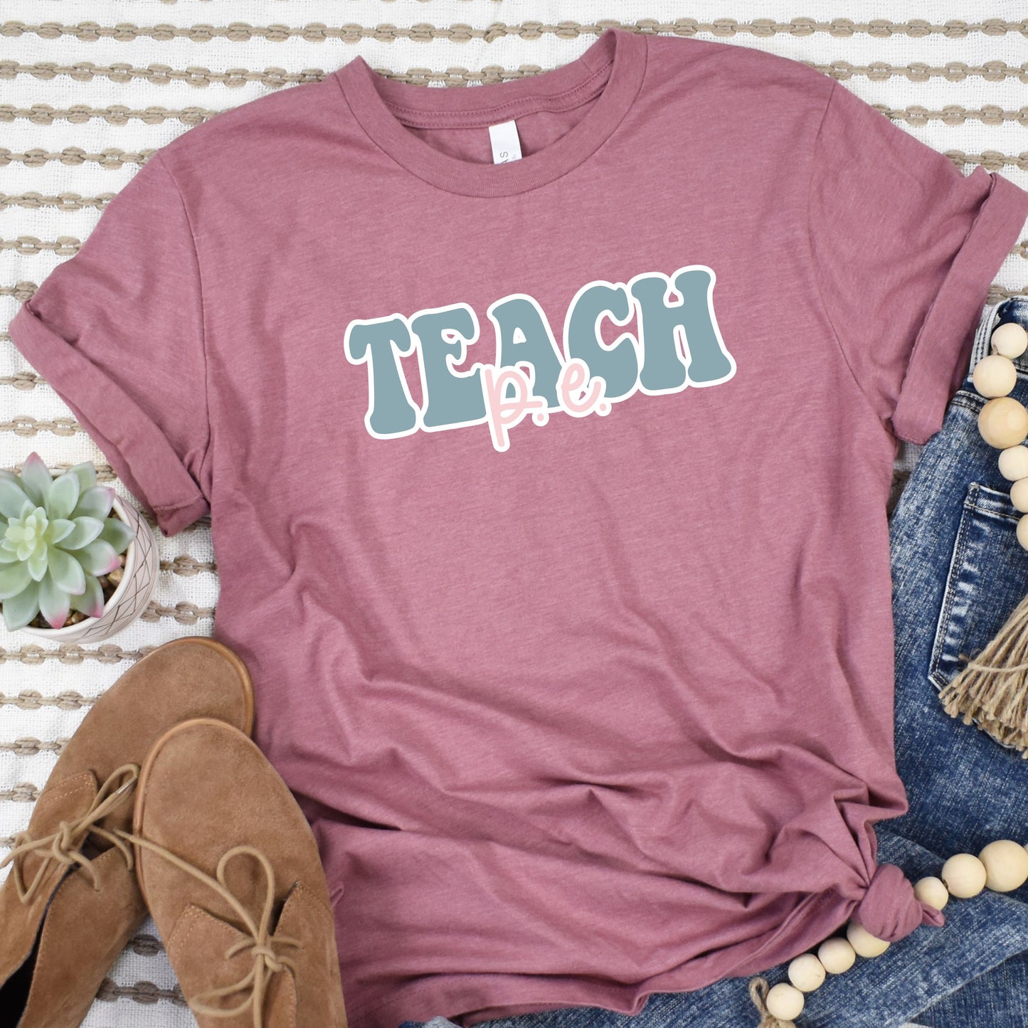 Groovy P.E. Teacher Shirt