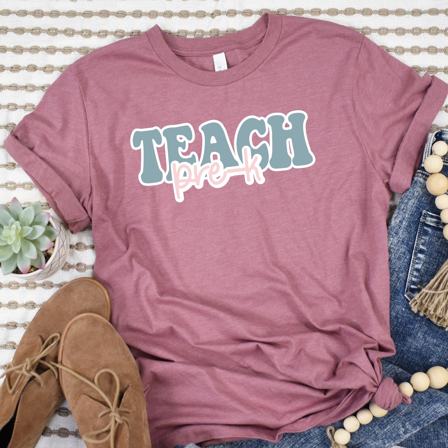 Groovy Pre-K Teacher Shirt