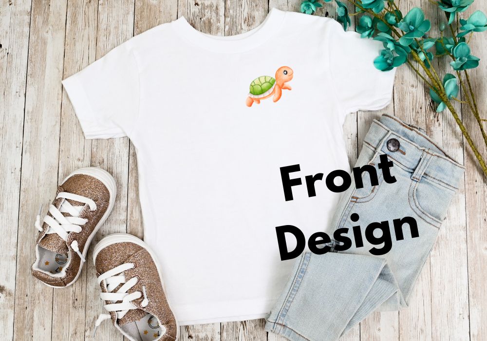 Sea Creatures Toddler Short Sleeve Tee