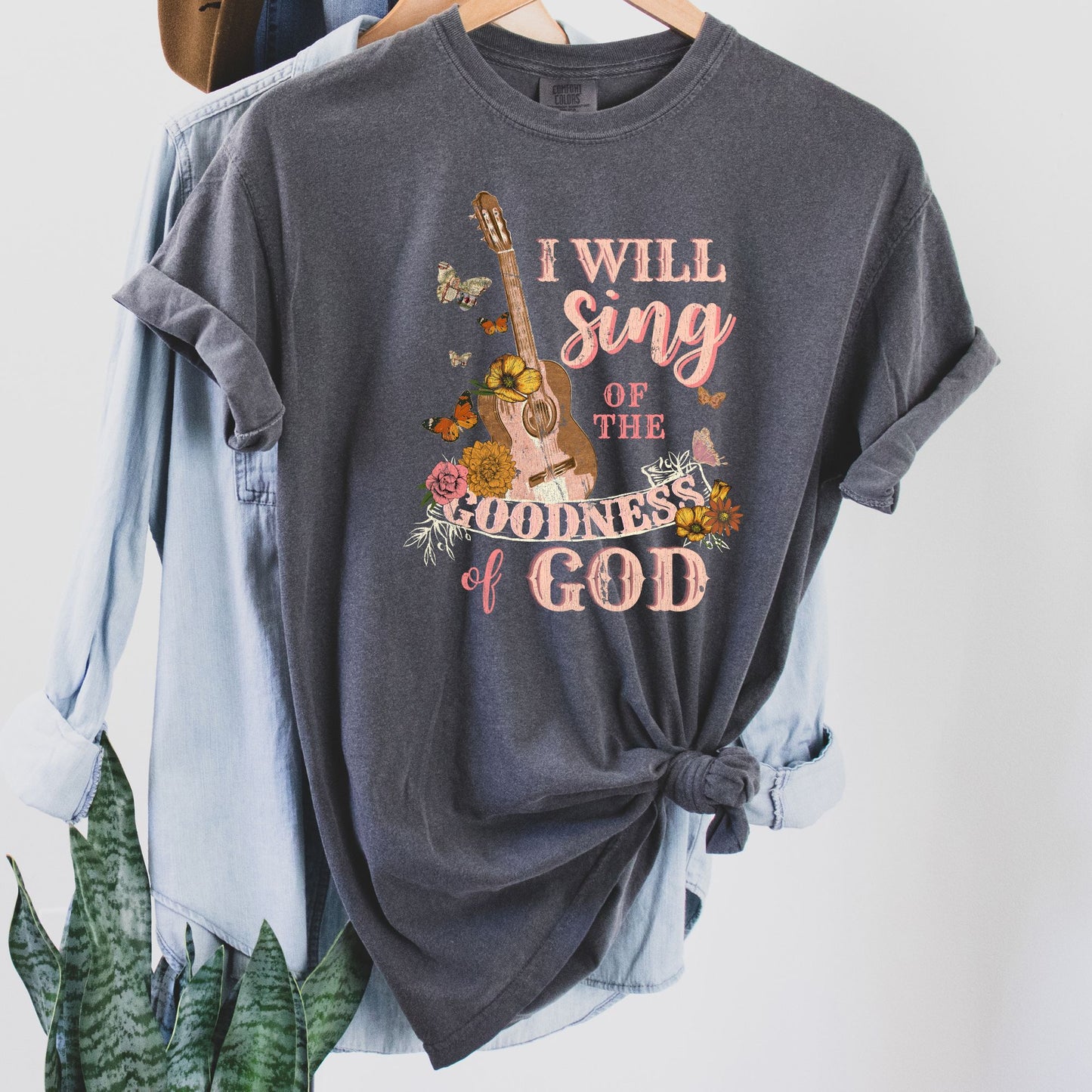 I Will Sing Short Sleeve Tee Shirt