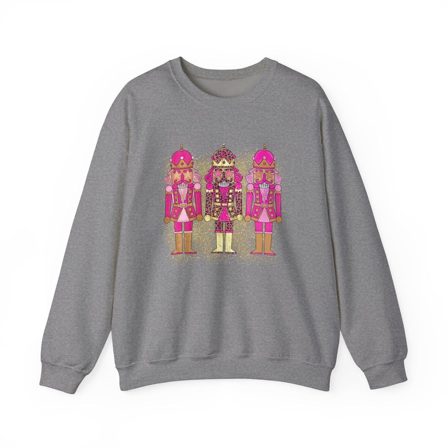 Nutcracker Inspired Unisex Crewneck Sweatshirt - Festive Holiday Apparel