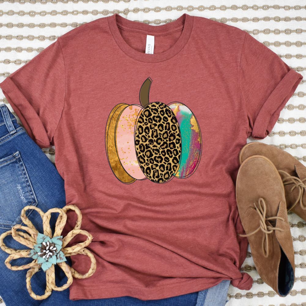 Scrappy Pumpkin Short Sleeve Tee