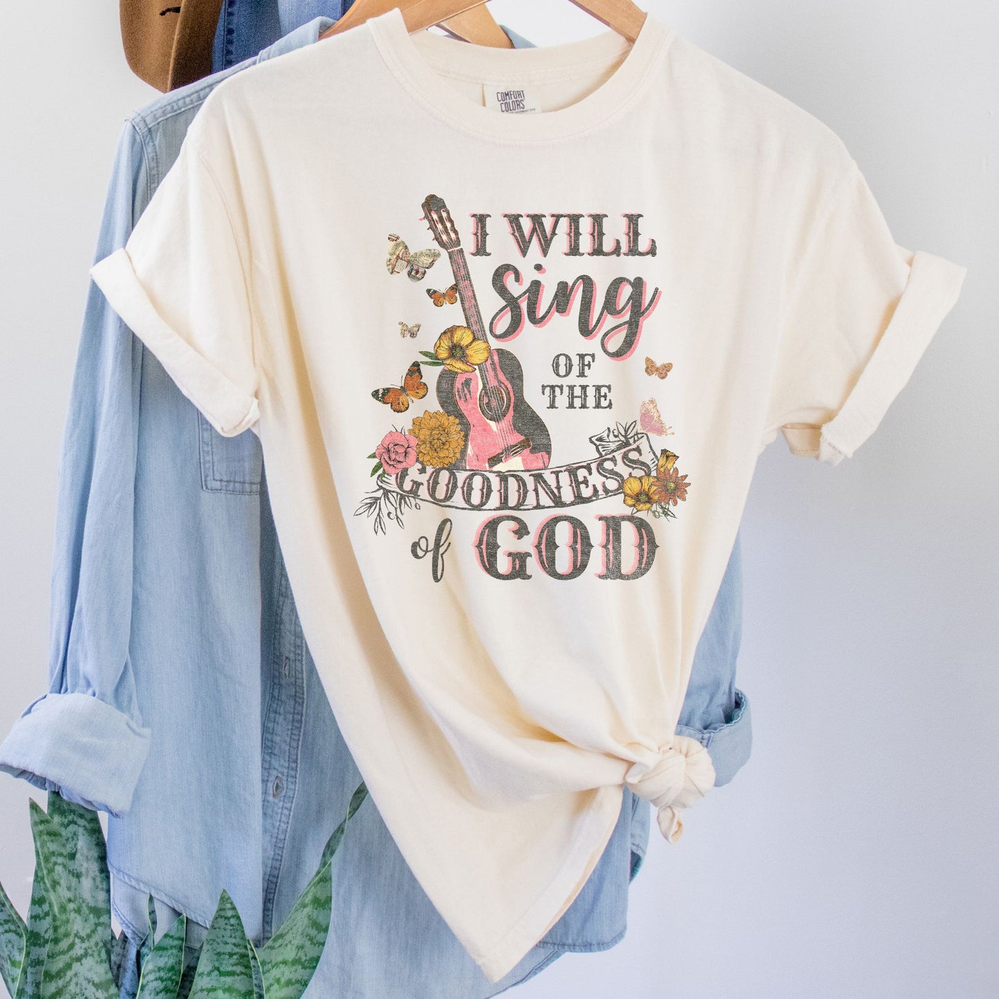 I Will Sing Short Sleeve Tee Shirt