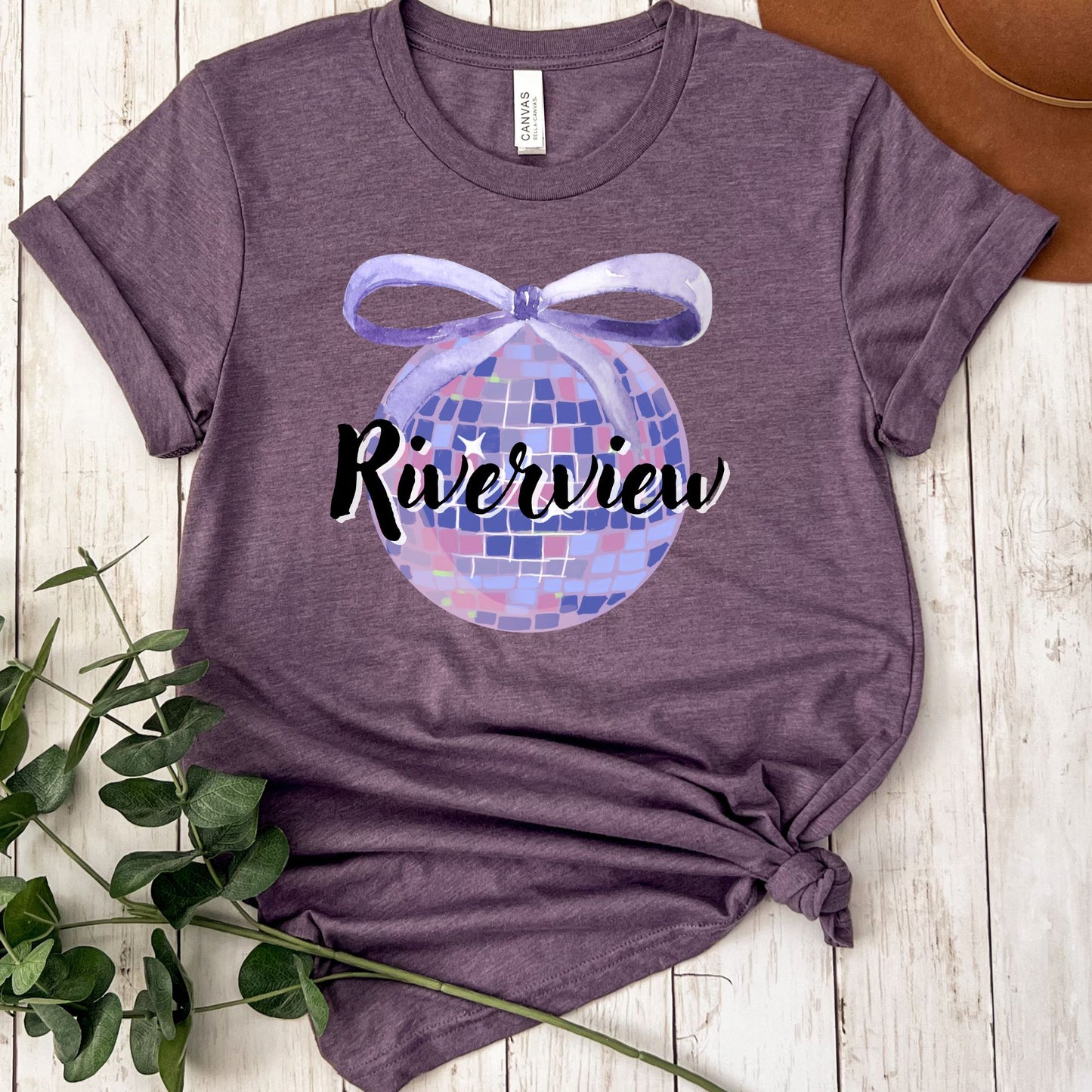 Riverview Disco Ball Back To School Short Sleeve T-Shirt