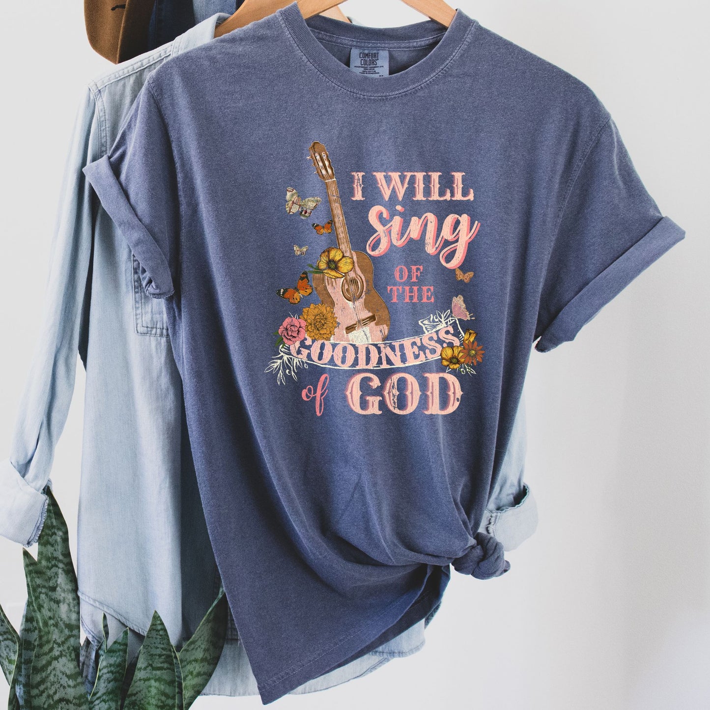 I Will Sing Short Sleeve Tee Shirt