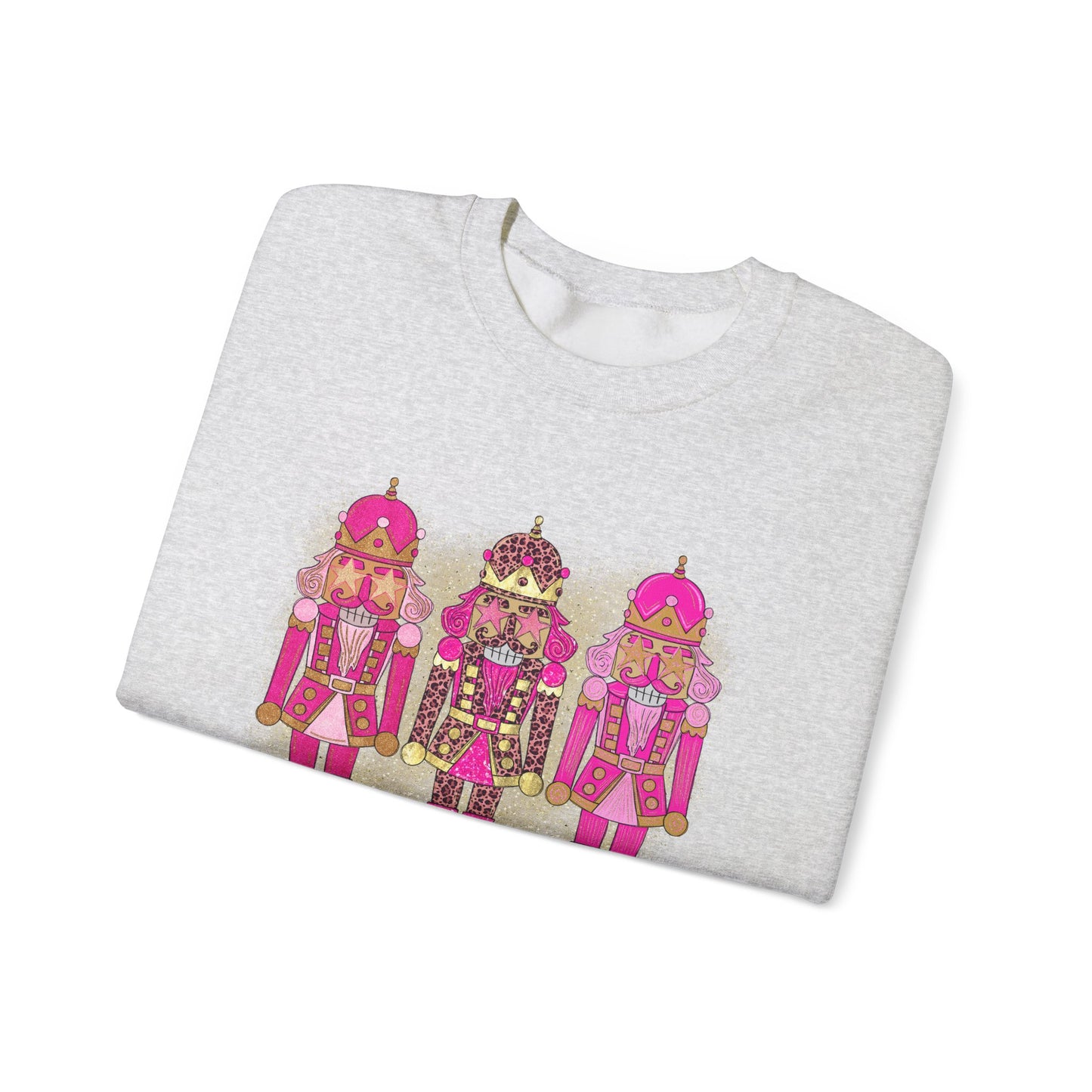 Nutcracker Inspired Unisex Crewneck Sweatshirt - Festive Holiday Apparel