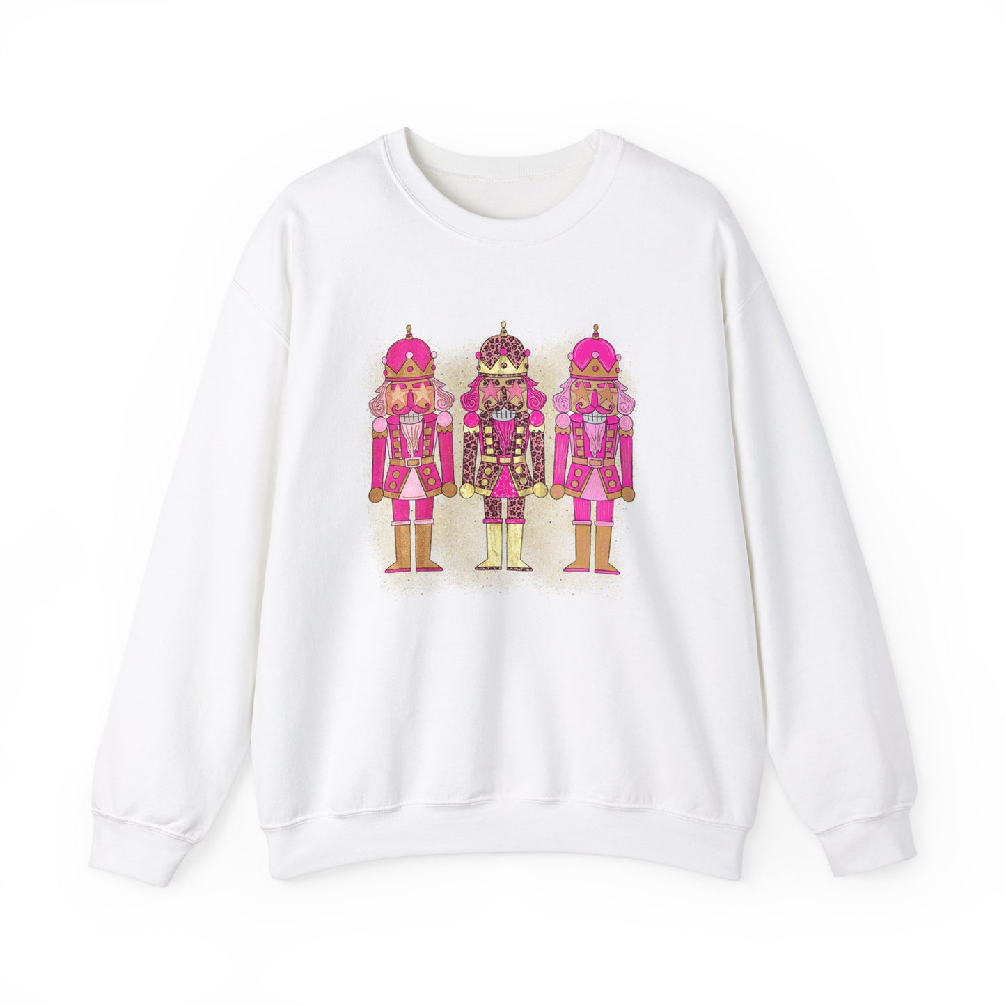 Nutcracker Inspired Unisex Crewneck Sweatshirt - Festive Holiday Apparel