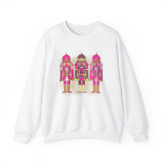 Nutcracker Inspired Unisex Crewneck Sweatshirt - Festive Holiday Apparel