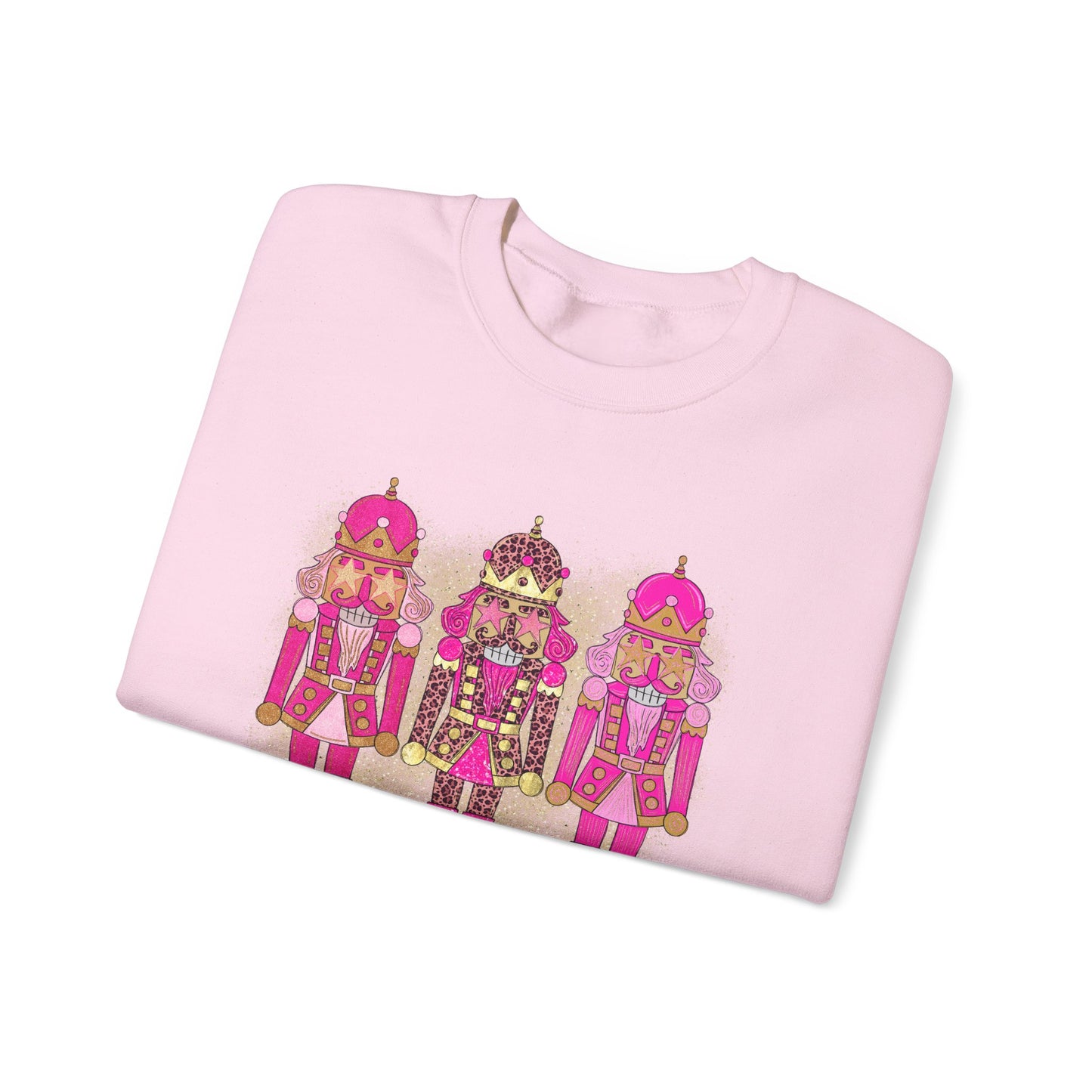 Nutcracker Inspired Unisex Crewneck Sweatshirt - Festive Holiday Apparel