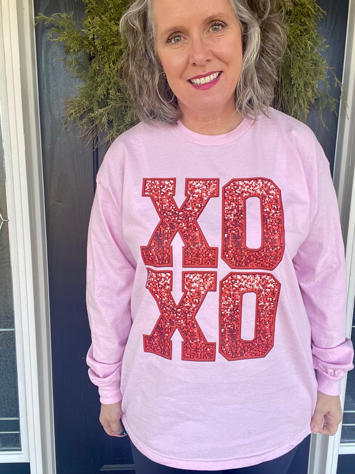 XOXO Valentine Long Sleeve Tee