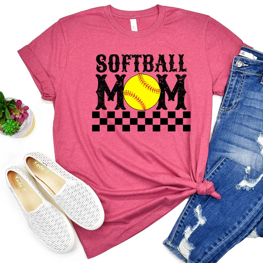 Softball Mom Short Sleeve Tee