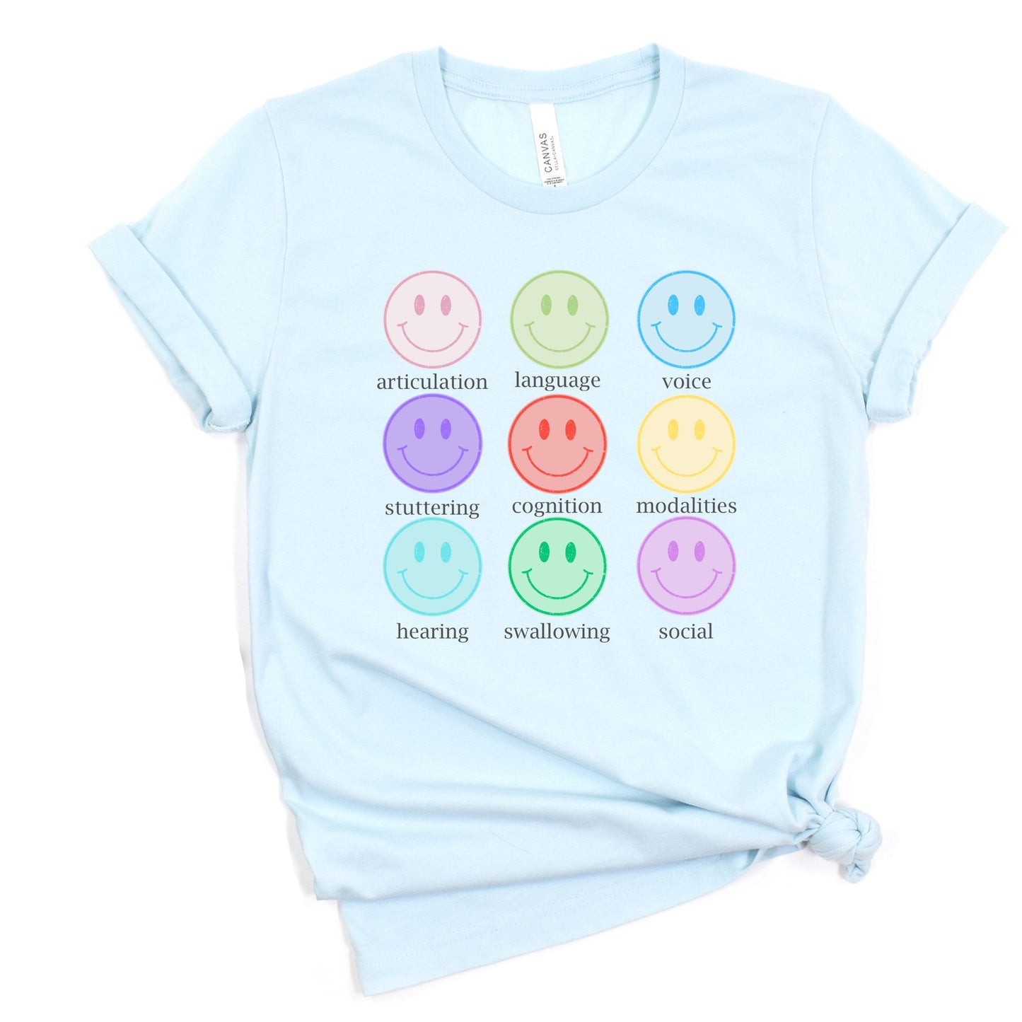 Speech Smileys Short Sleeve Tee