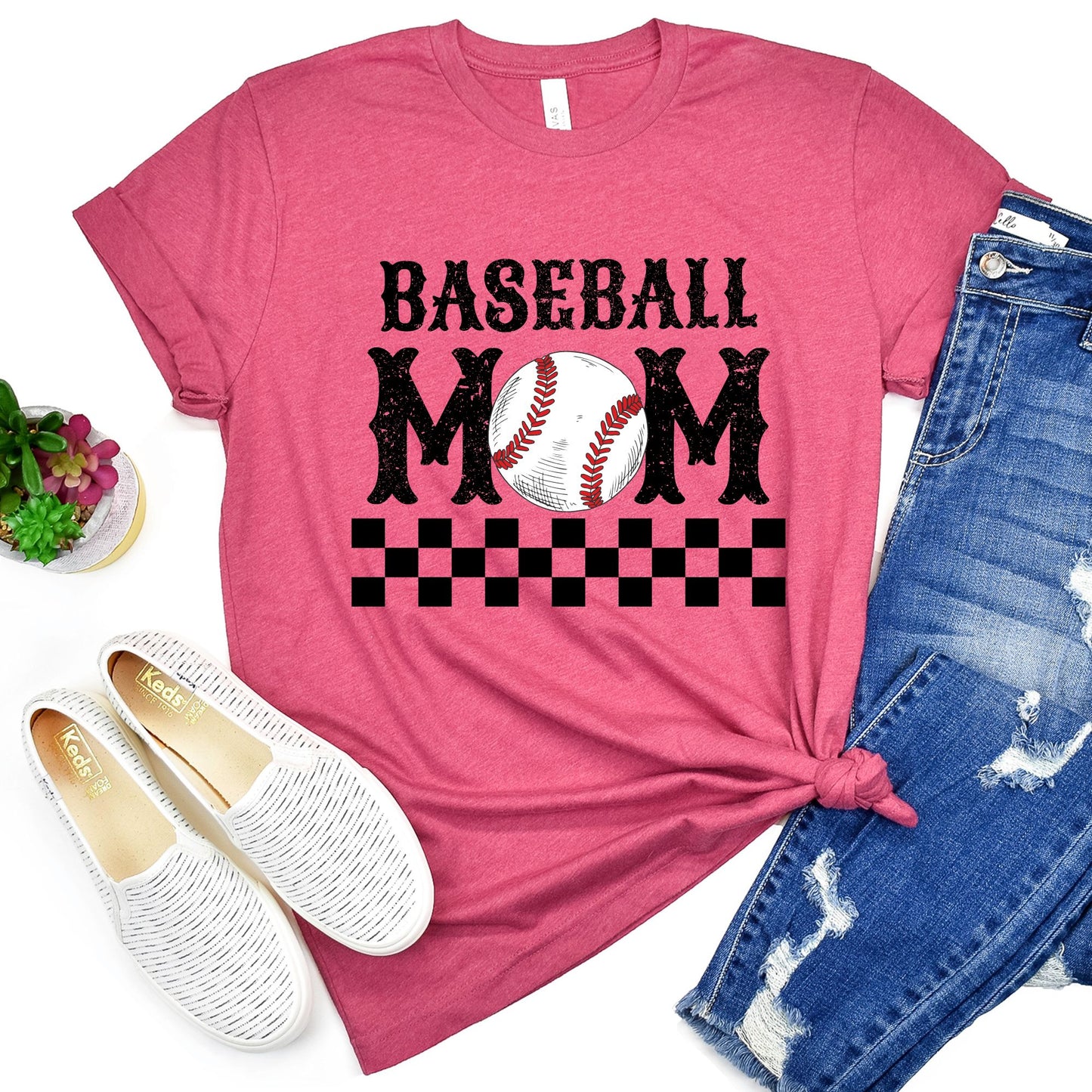 Baseball Mom Short Sleeve Tee