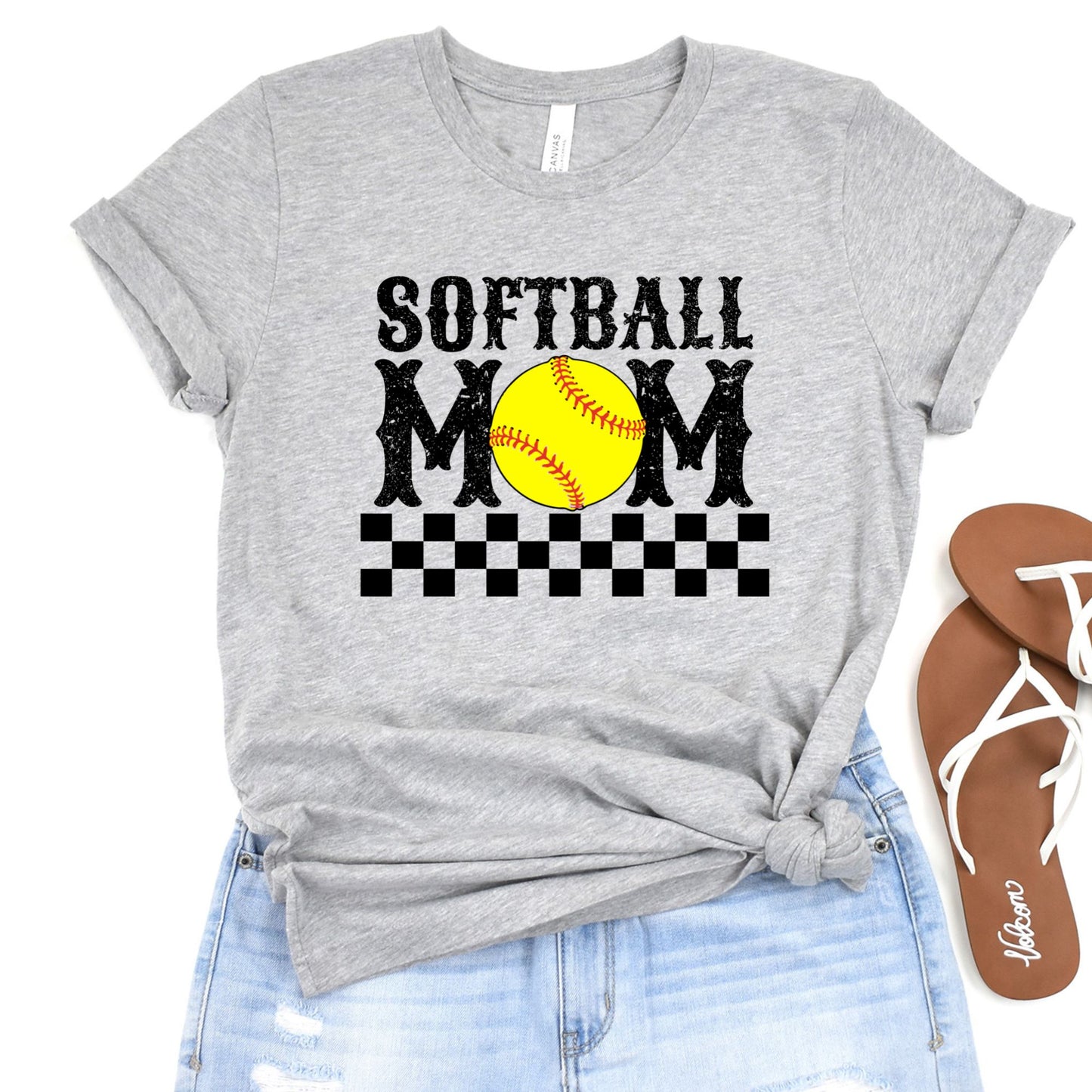 Softball Mom Short Sleeve Tee