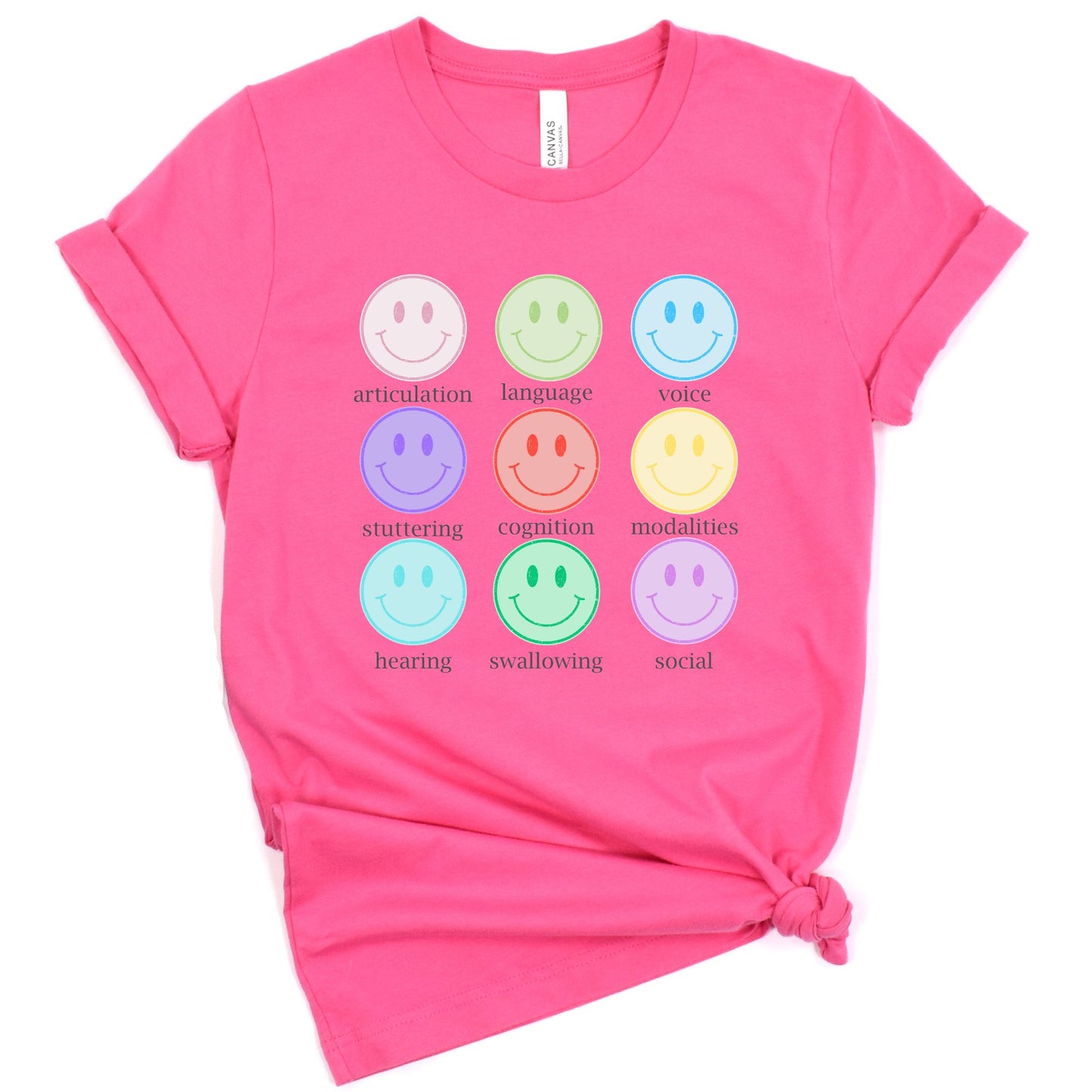 Speech Smileys Short Sleeve Tee