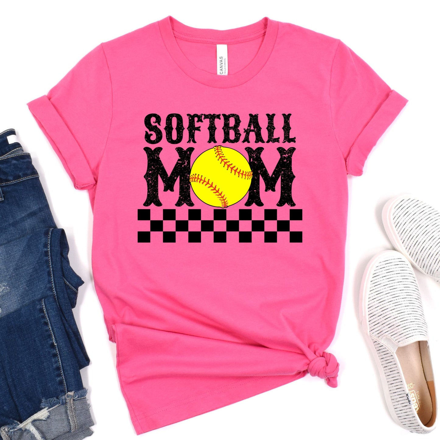 Softball Mom Short Sleeve Tee