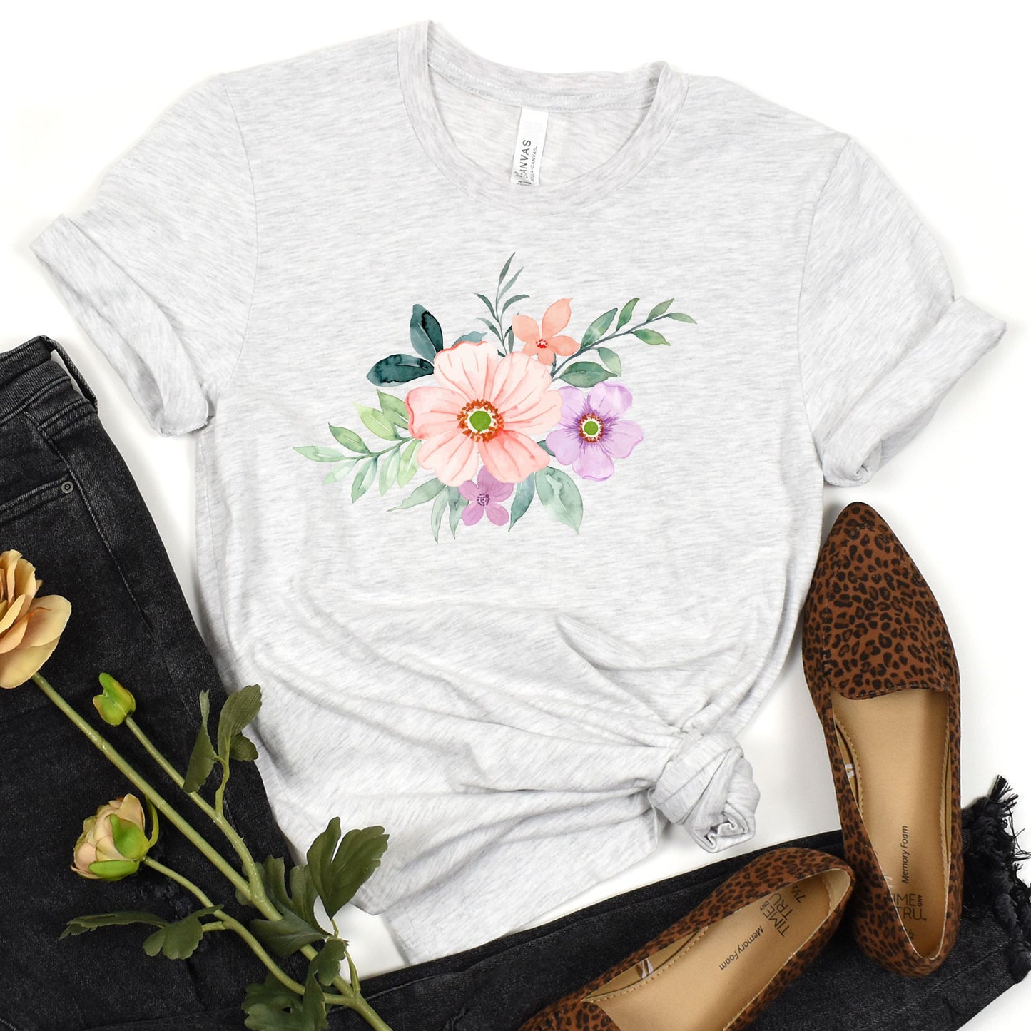 Wildflower Bouquet Cotton Tee