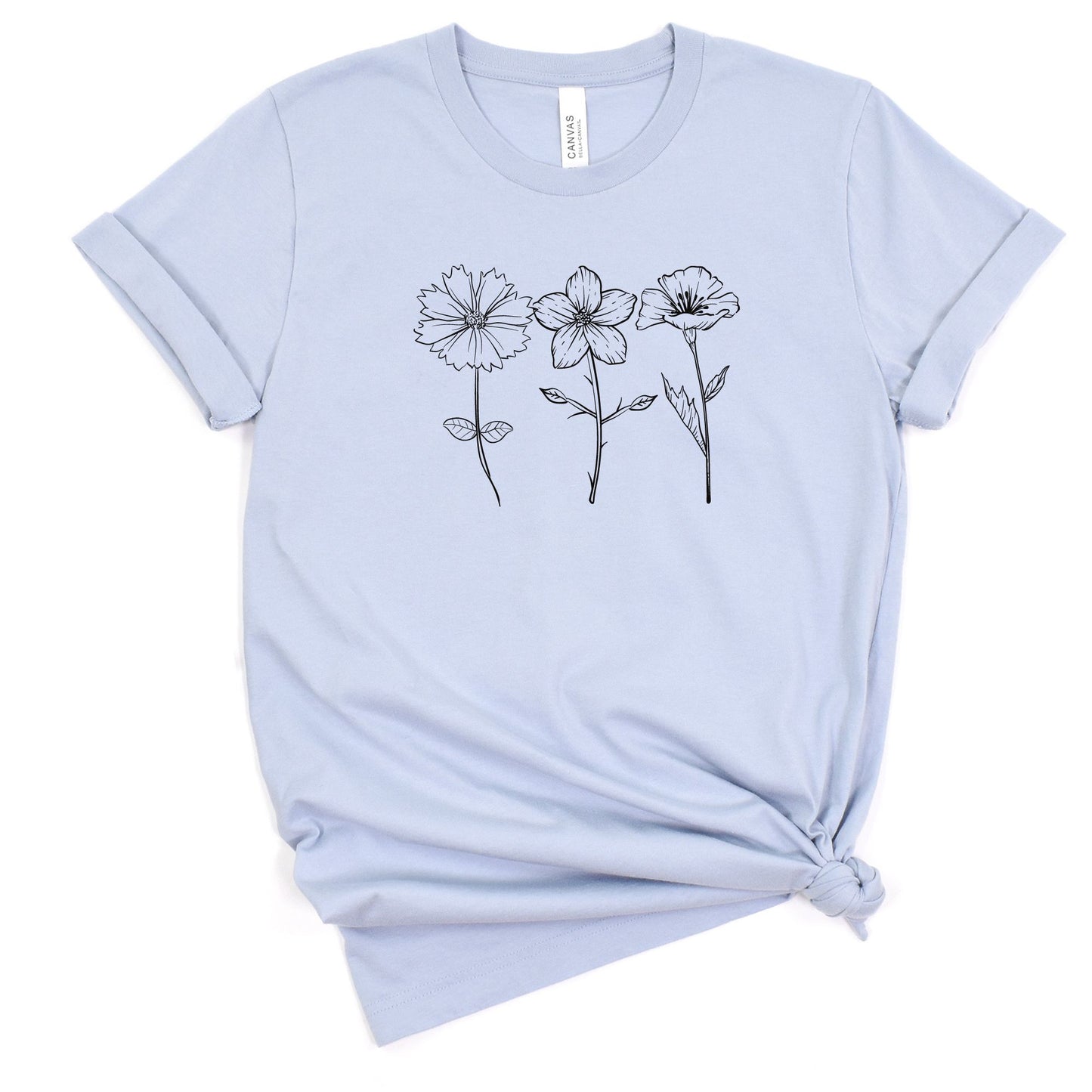 Spring Flower Short Sleeve Tee