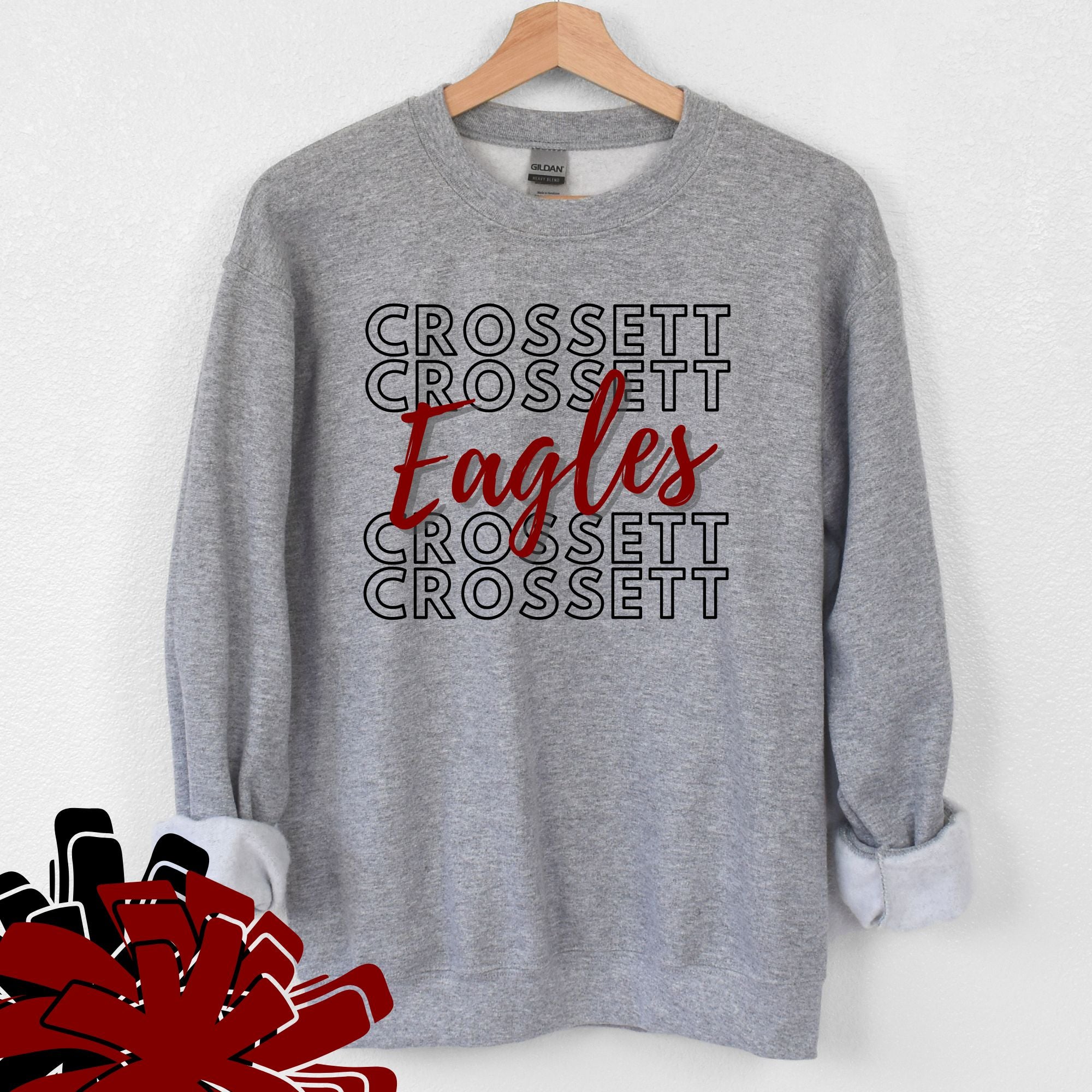 Eagles crewneck sweatshirt hot sale