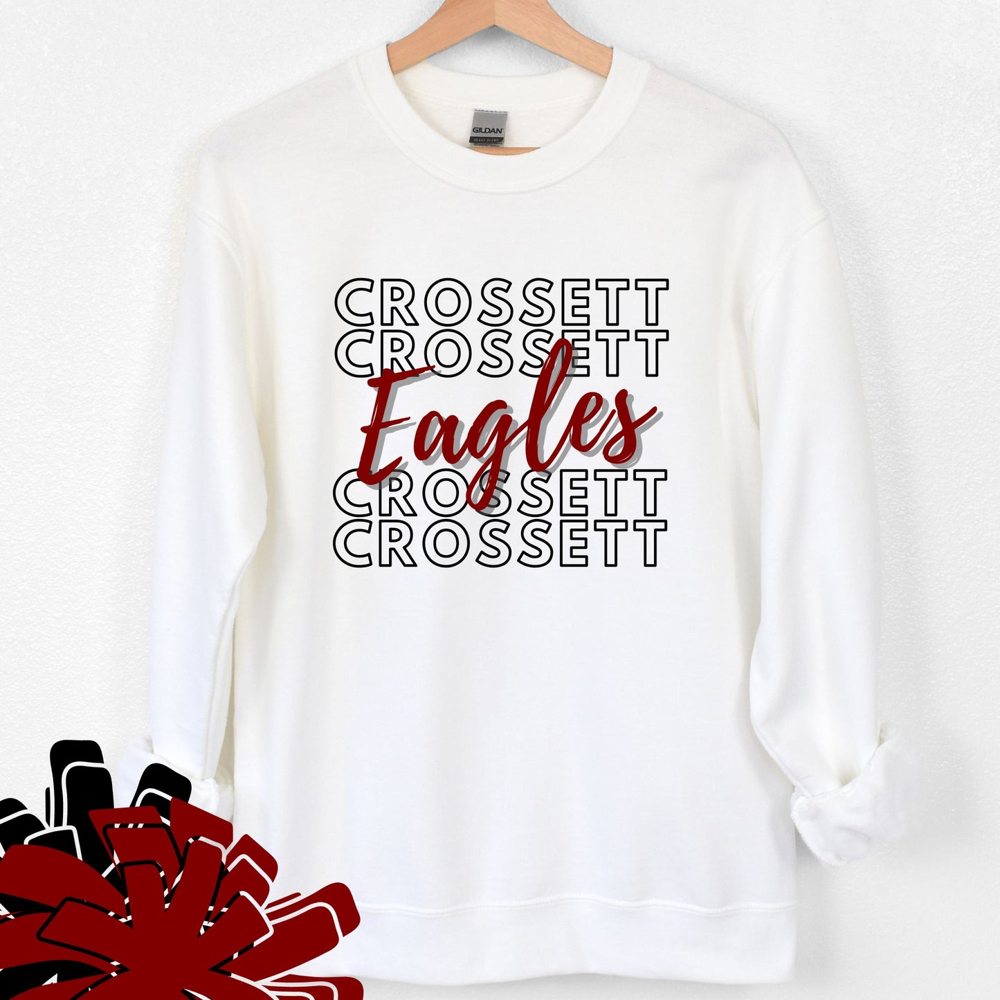 Crossett Eagles Crewneck Sweatshirt