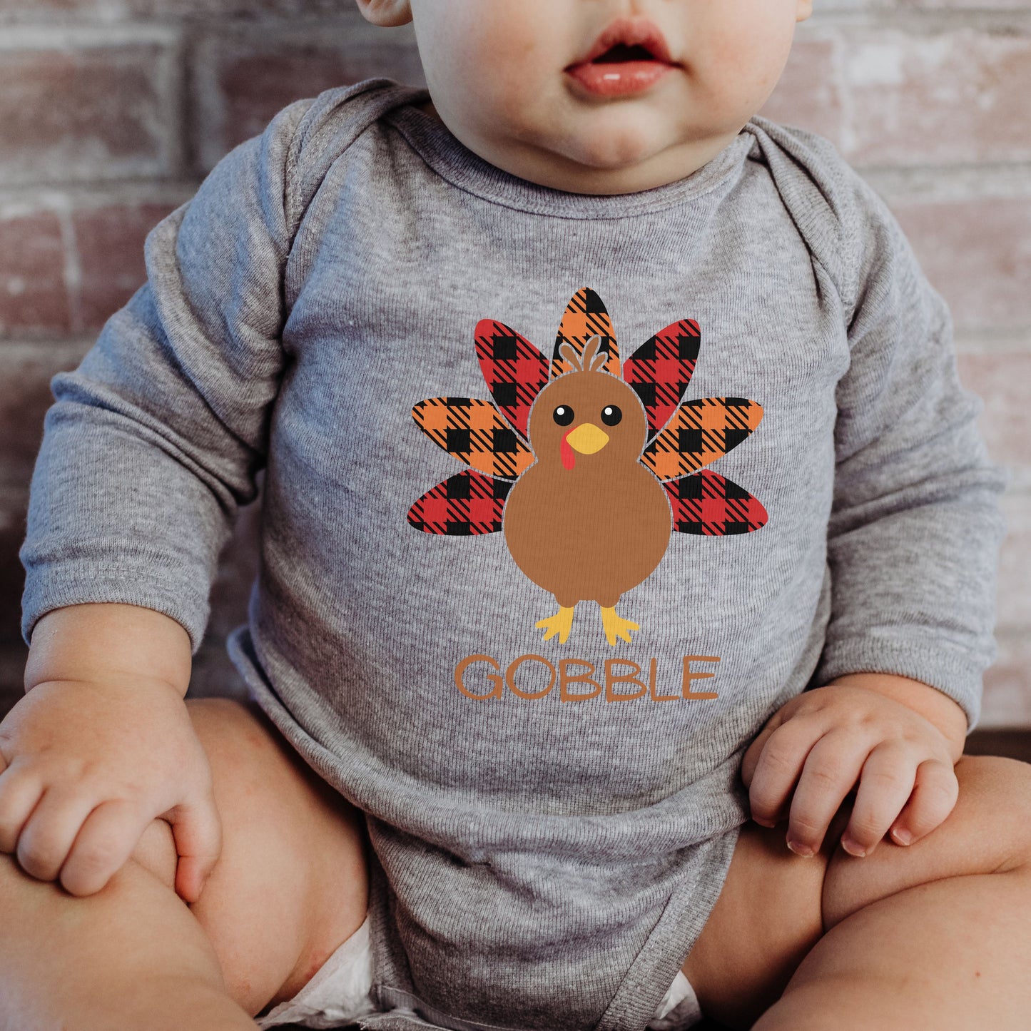 Gobble Infant Long Sleeve Bodysuit