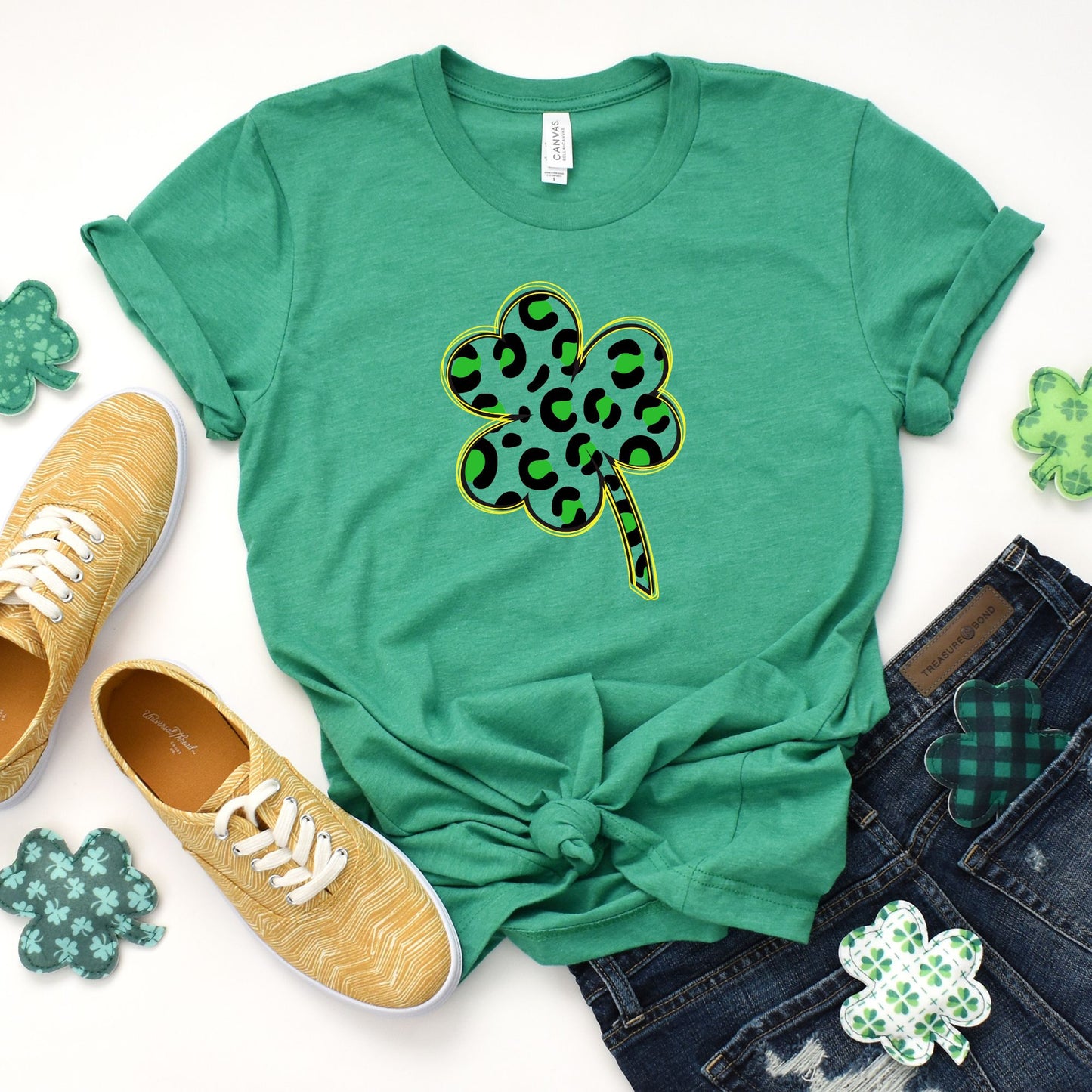 Lucky Clover Short Sleeve Tee