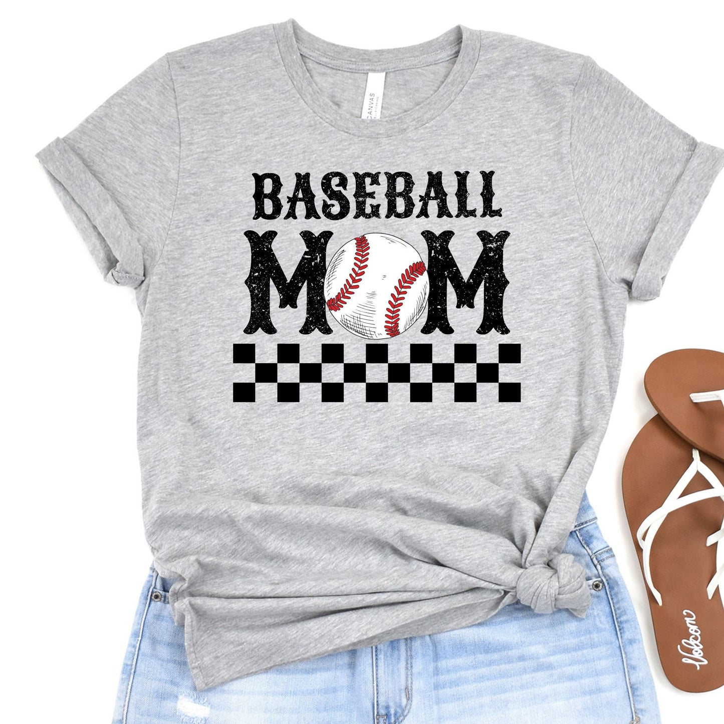 Baseball Mom Short Sleeve Tee